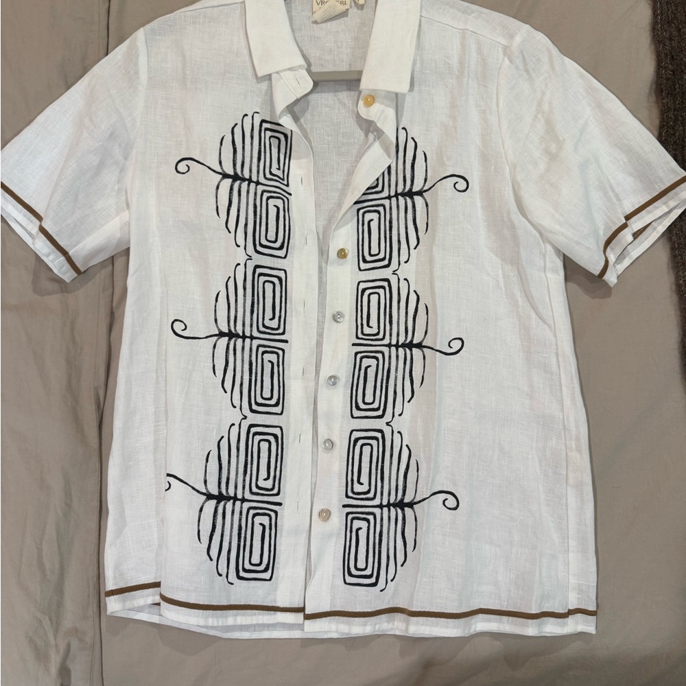 VRG Girl TERRA LINEN SHIRT X EMMA RUSHTON
